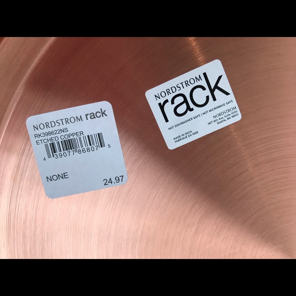 Nordstrom Rack 🍁🍂14" stainless steel bar Tray - Picture 5 of 8